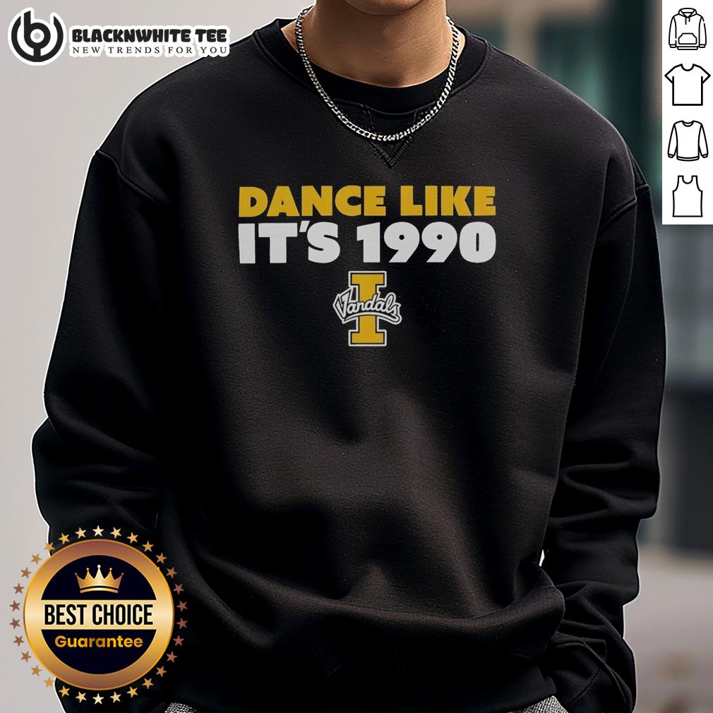 Nice Idaho Vandals Men's Basketball Dance Like It's 1990 T-Shirt - Image 5