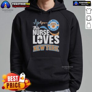 Alternative view of Official This Nurse Loves New York Knicks 1946 T-Shirt