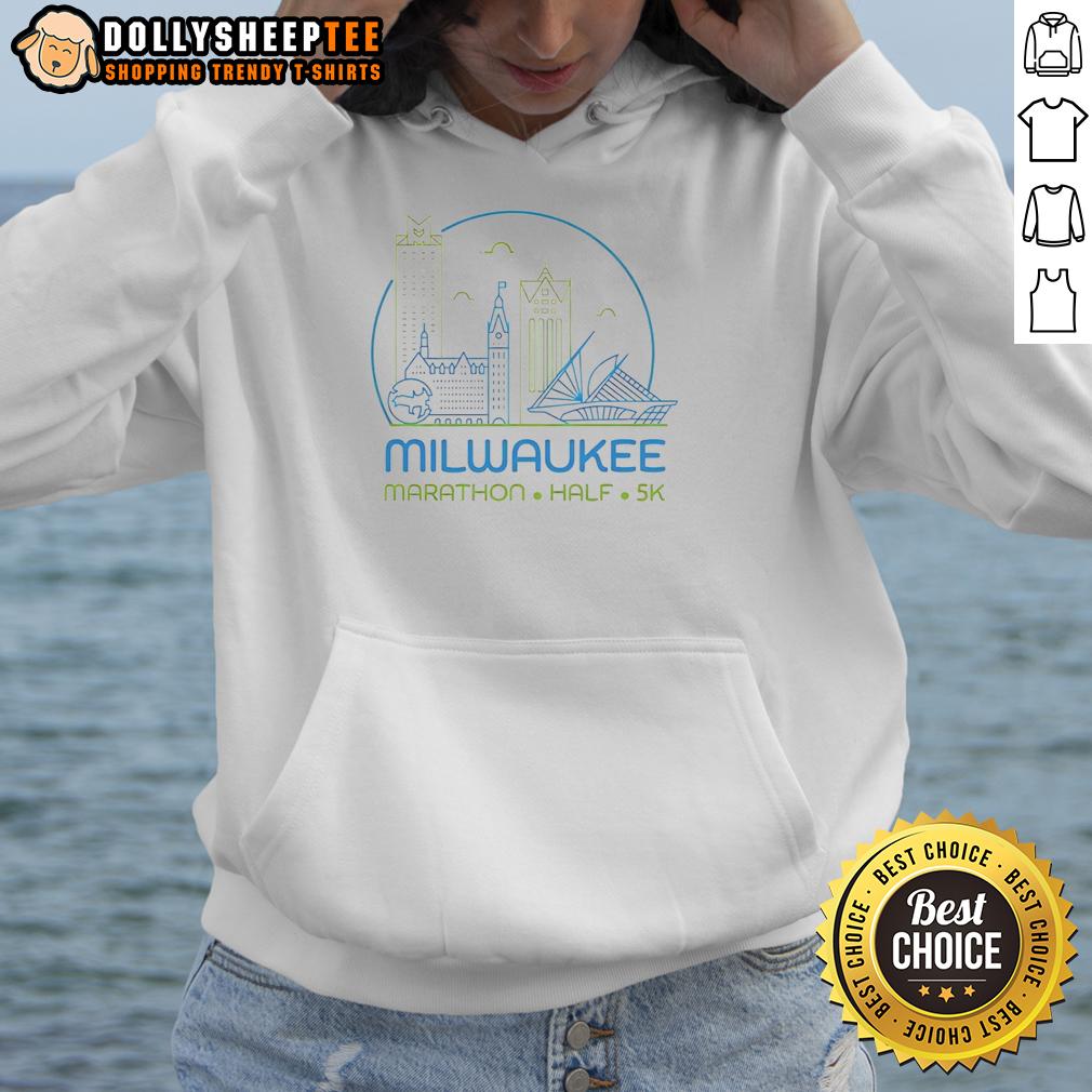 Official Milwaukee Marathon Half 5K T-Shirt - Image 2