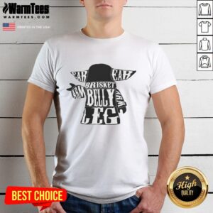 Pretty Baby Yoda Esr Brisket Arm Belly Leg T-Shirt