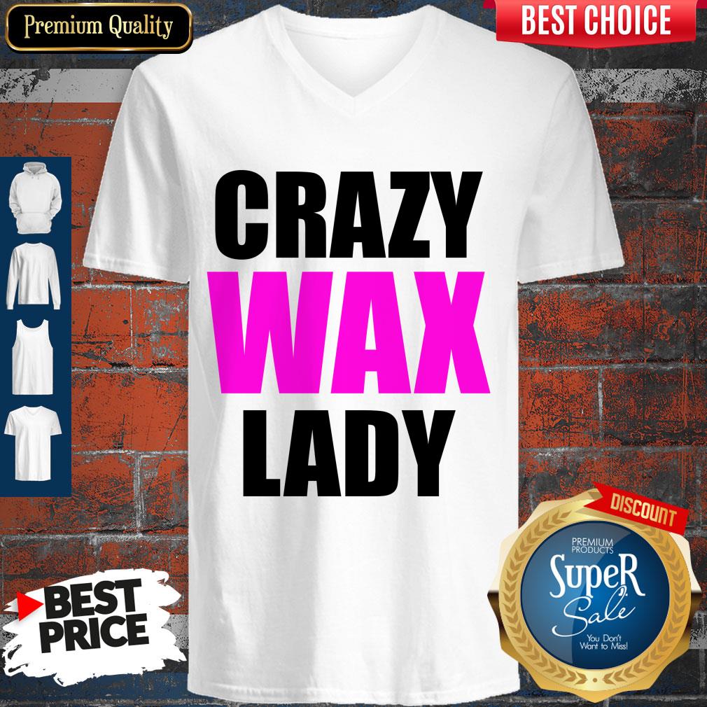 Official Crazy Wax Lady Shirt - Image 4