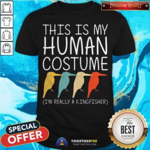 Official Kingfisher Halloween Human Costume Bird Animal Easy DIY Gift Shirt