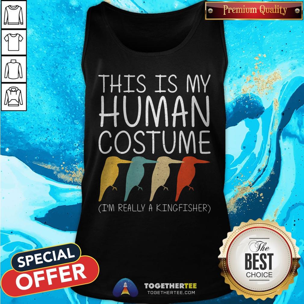 Official Kingfisher Halloween Human Costume Bird Animal Easy DIY Gift Shirt - Image 3