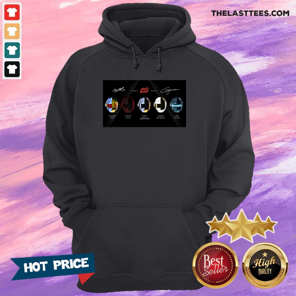 Nice The Lonely Robot’s Guide To Daft Punk Signatures Shirt - Image 5