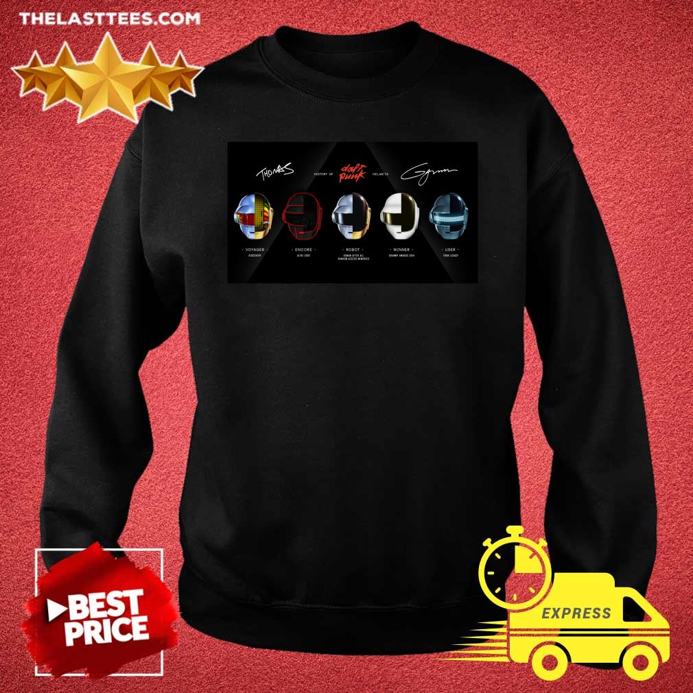 Nice The Lonely Robot’s Guide To Daft Punk Signatures Shirt - Image 4