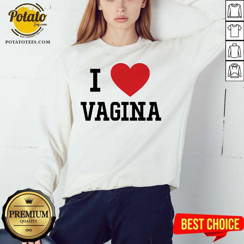 Official I Love Vagina Heart T-Shirt - Image 2