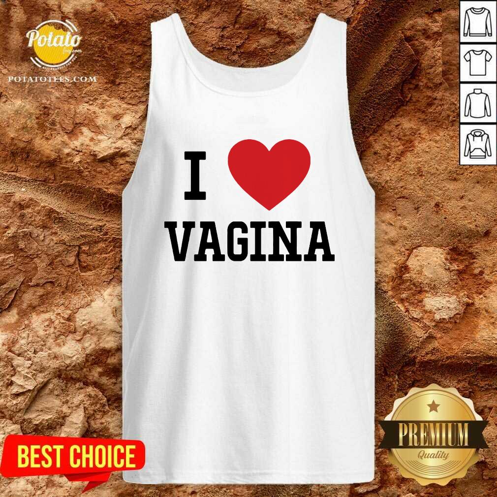 Official I Love Vagina Heart T-Shirt - Image 5