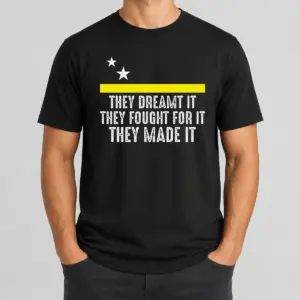 Pretty Hot Uracao Flag They Dreamed It Fought For It Shirt