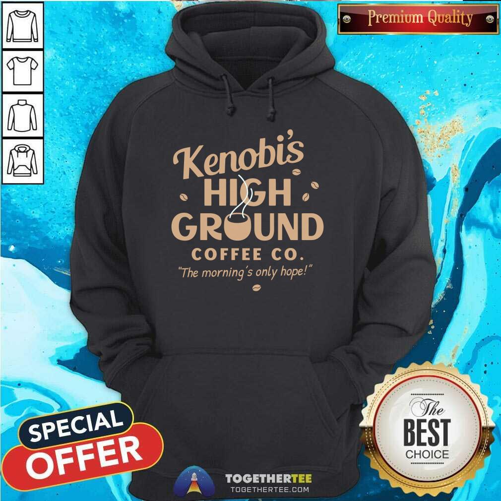 Premium Kenobi's High Ground Coffee Co T-Shirt - Image 4