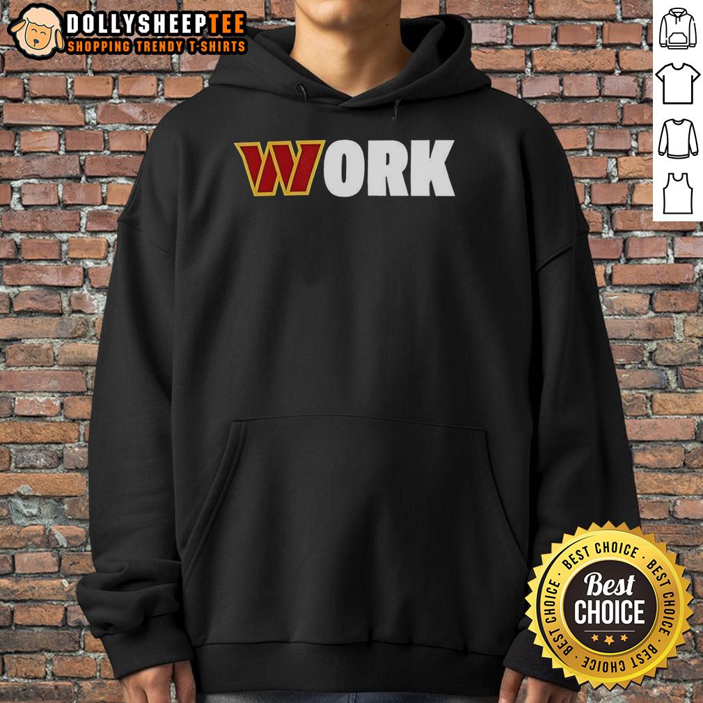 Nice Work Washington Commanders T-Shirt - Image 2
