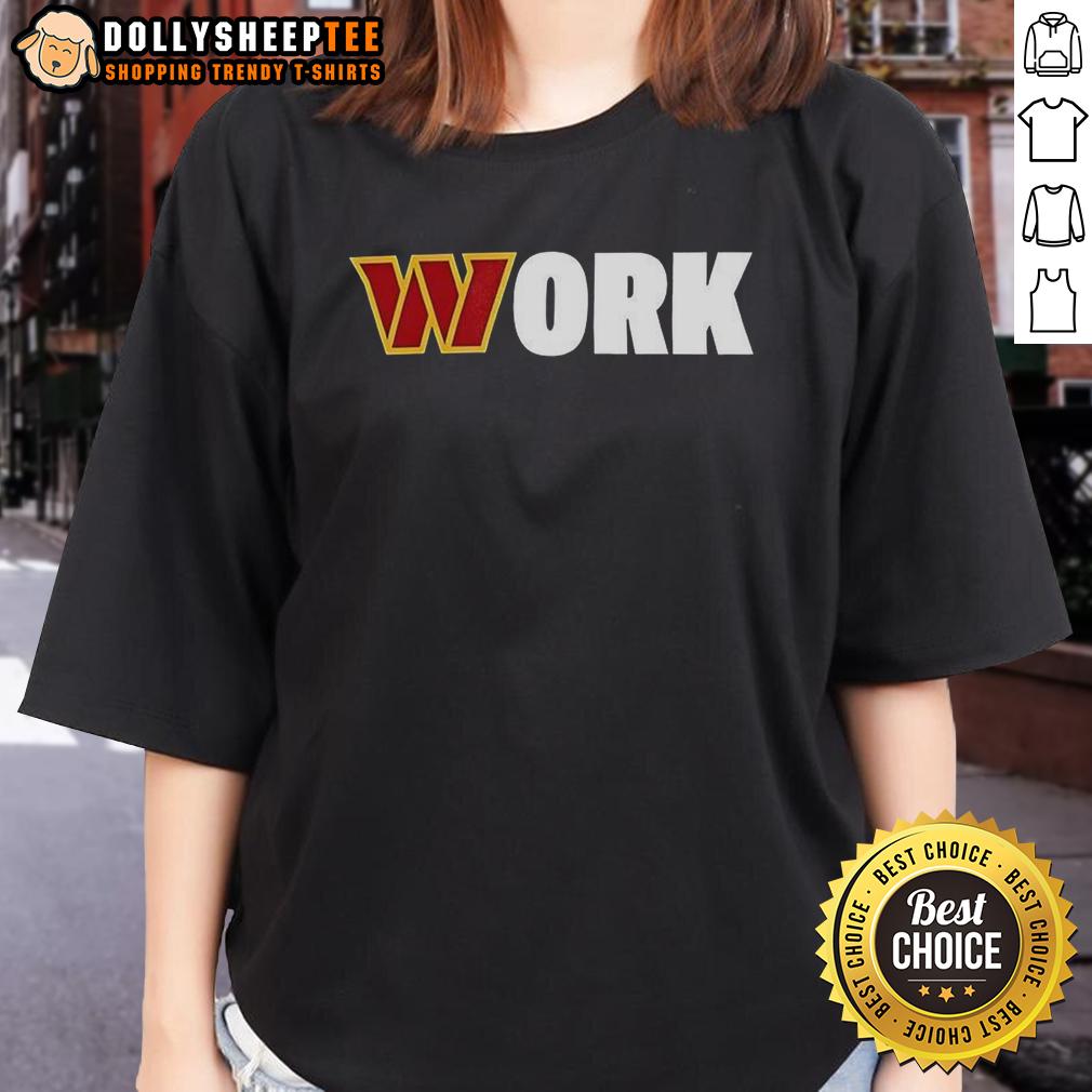 Nice Work Washington Commanders T-Shirt - Image 3