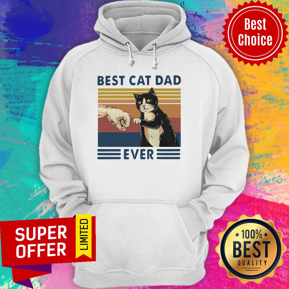 Funny Best Cat Ever Vintage Shirt - Image 3