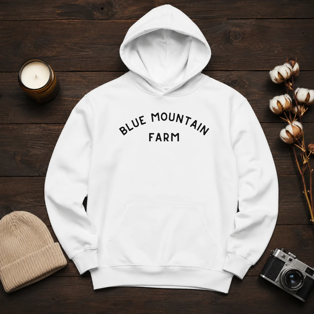Funny Jon Bray Antique Style Blue Mountain Farm Shirt - Image 6