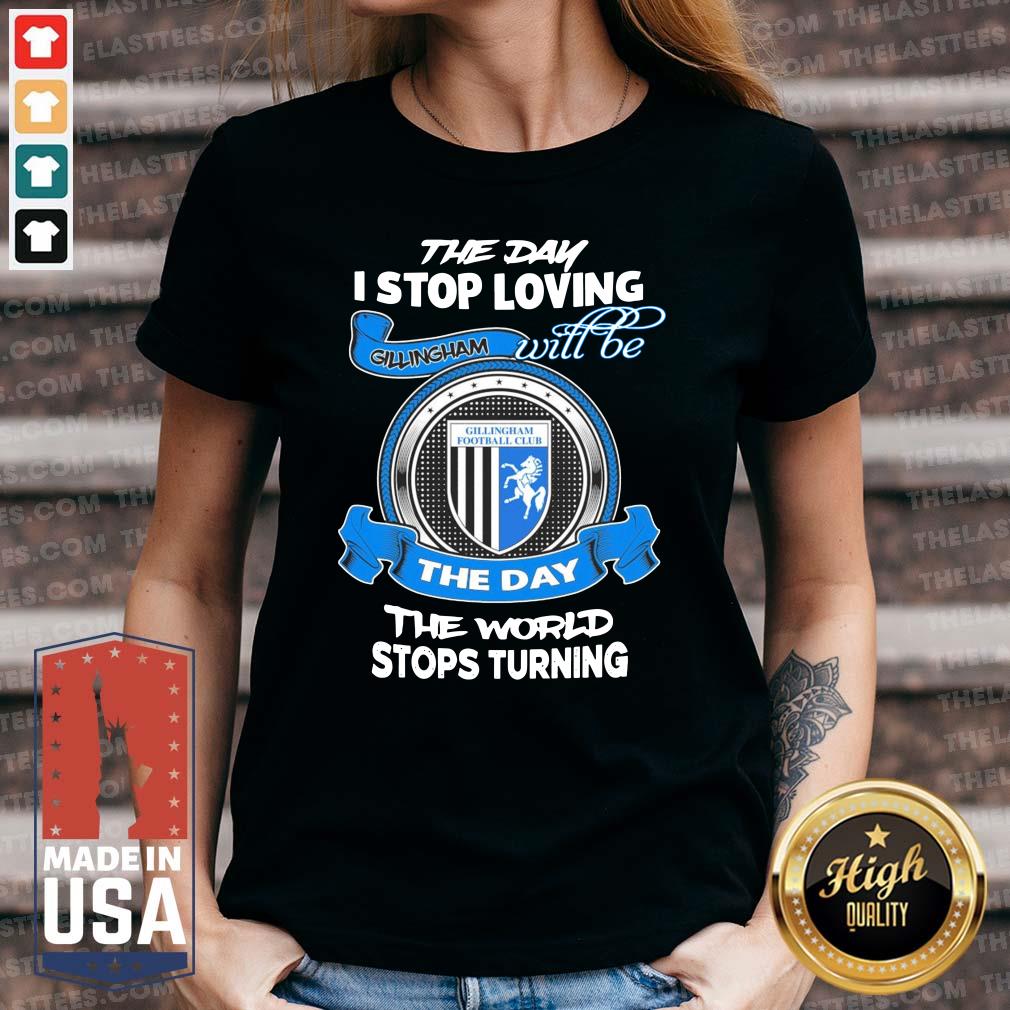 Vip The Day I Stop Loving Will Be The Day The World Stops Turning Shirt - Image 3