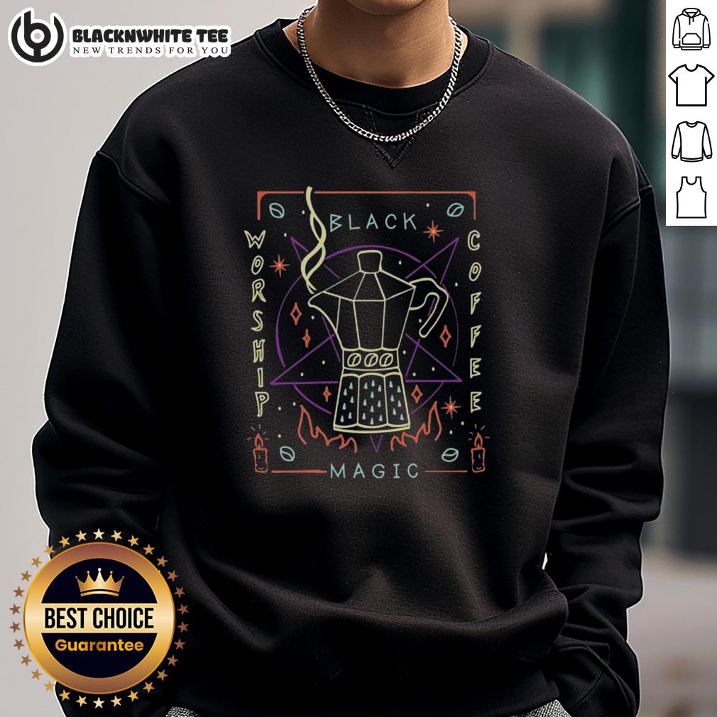 Good Black Magic Coffee T-Shirt - Image 5