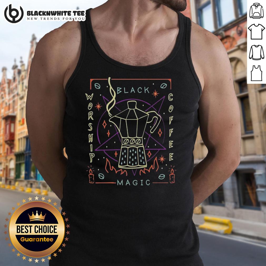 Good Black Magic Coffee T-Shirt - Image 4