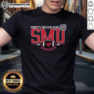 Good SMU Mustangs Directv Holiday Bowl Footbal 2026 T-Shirt