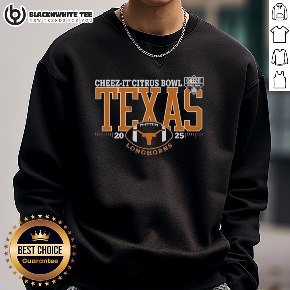 Good Texas Longhorns Cheez-It Citrus Bowl 2025 T-Shirt - Image 5