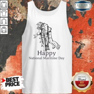 Alternative view of Happy National Maritime Day Shirt