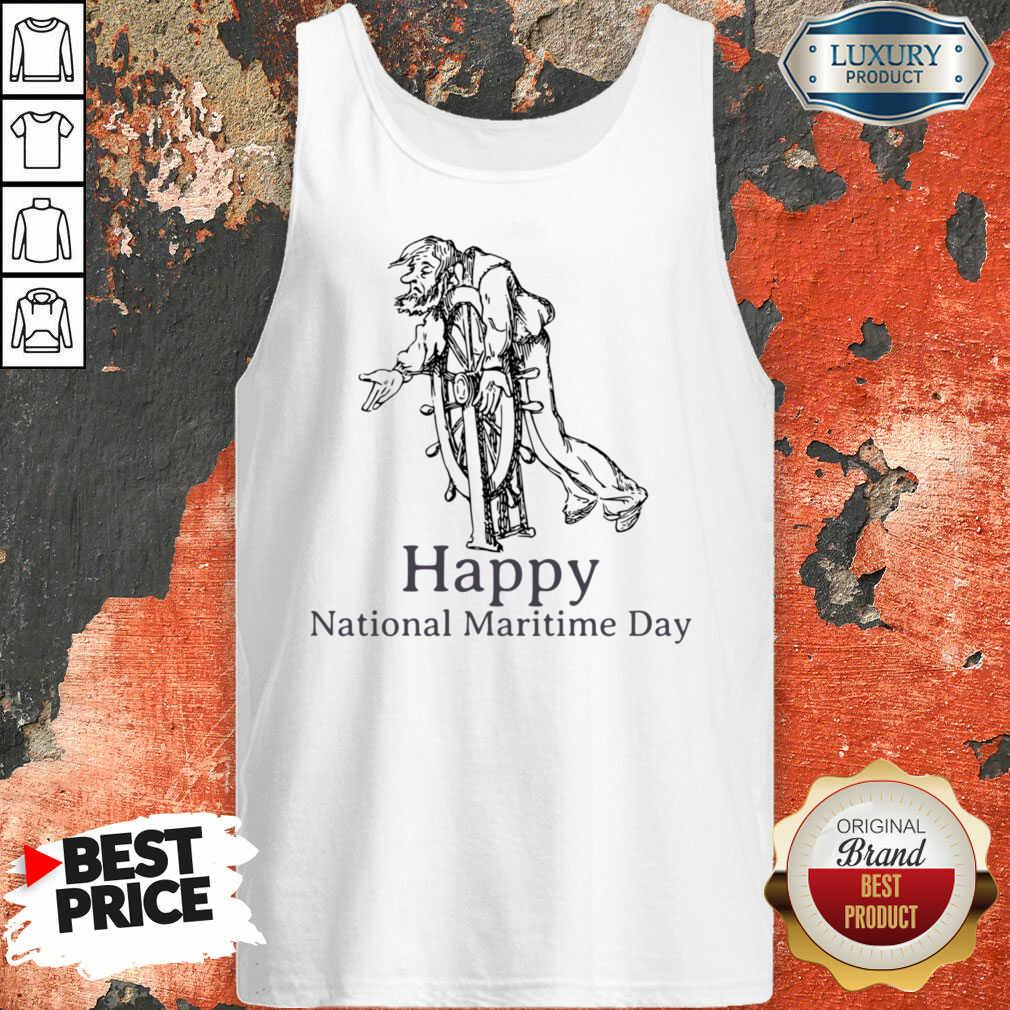 Happy National Maritime Day Shirt - Image 2