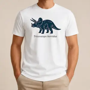Awesome Triceratops Horridus Dinosaur Prehistoric Animal Paleontology Biology Science Shirt