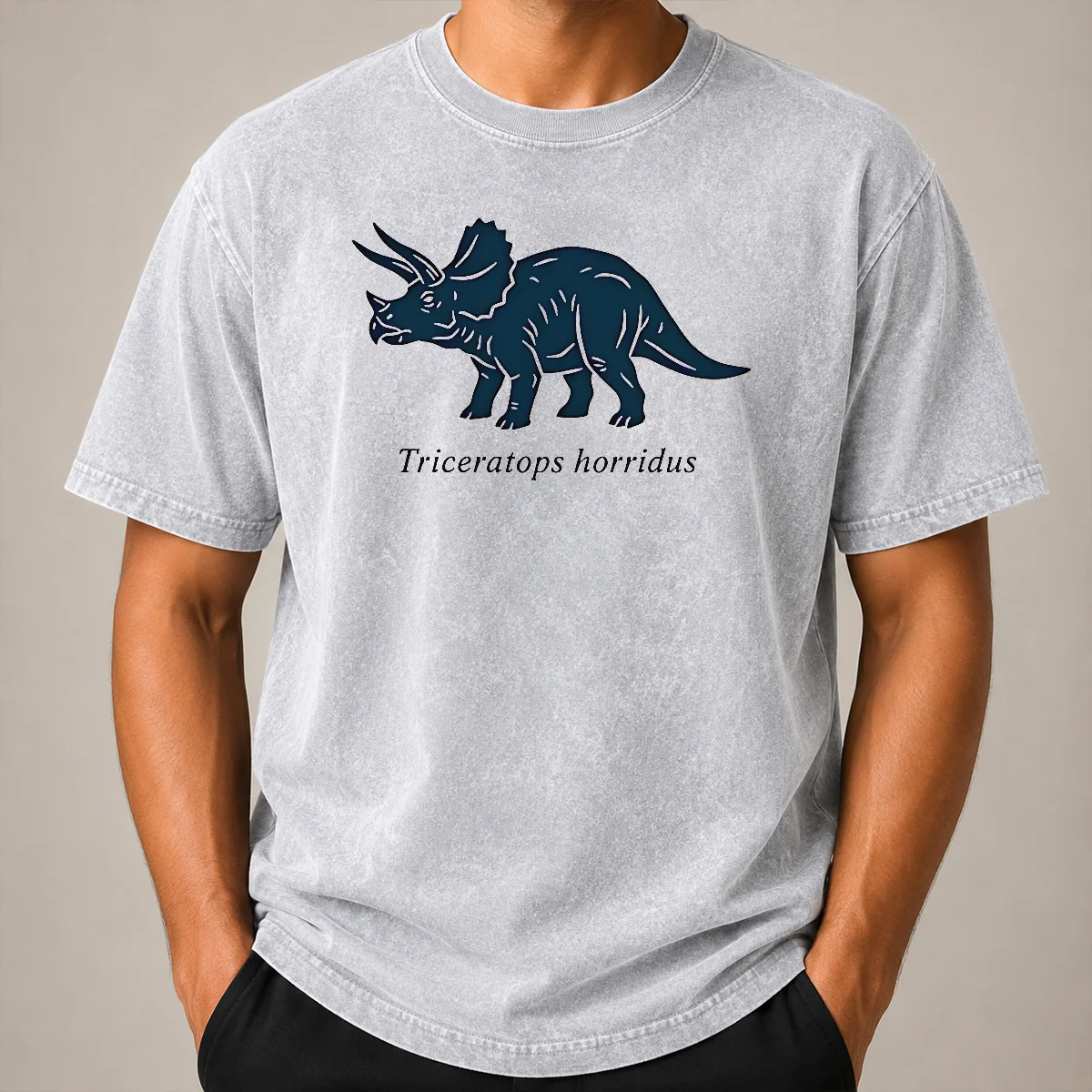 Awesome Triceratops Horridus Dinosaur Prehistoric Animal Paleontology Biology Science Shirt - Image 8