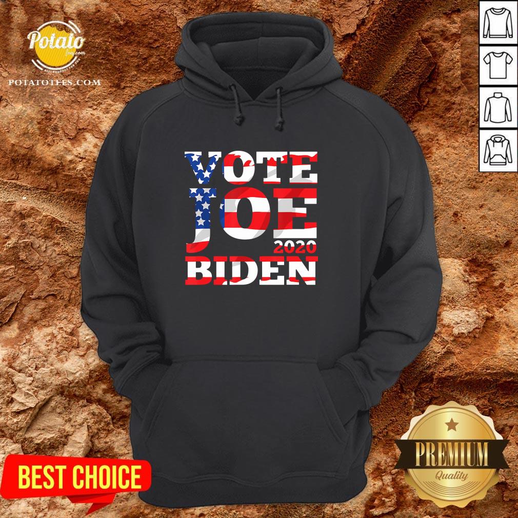 Hot Vote Joe Biden 2020 American Flag Shirt - Image 5