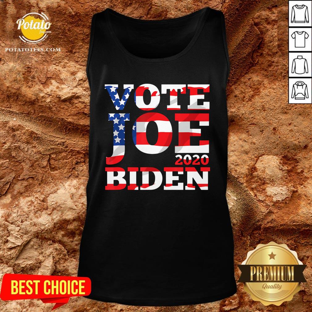 Hot Vote Joe Biden 2020 American Flag Shirt - Image 3