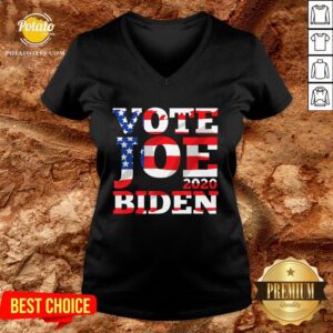 Alternative view of Hot Vote Joe Biden 2020 American Flag Shirt