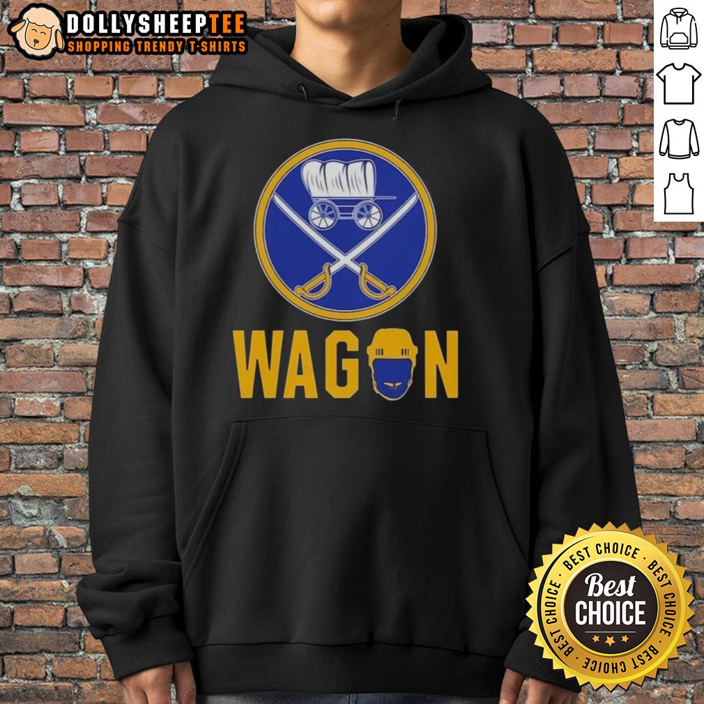 Nice Buffalo Sabres Wagon Logo T-Shirt - Image 2