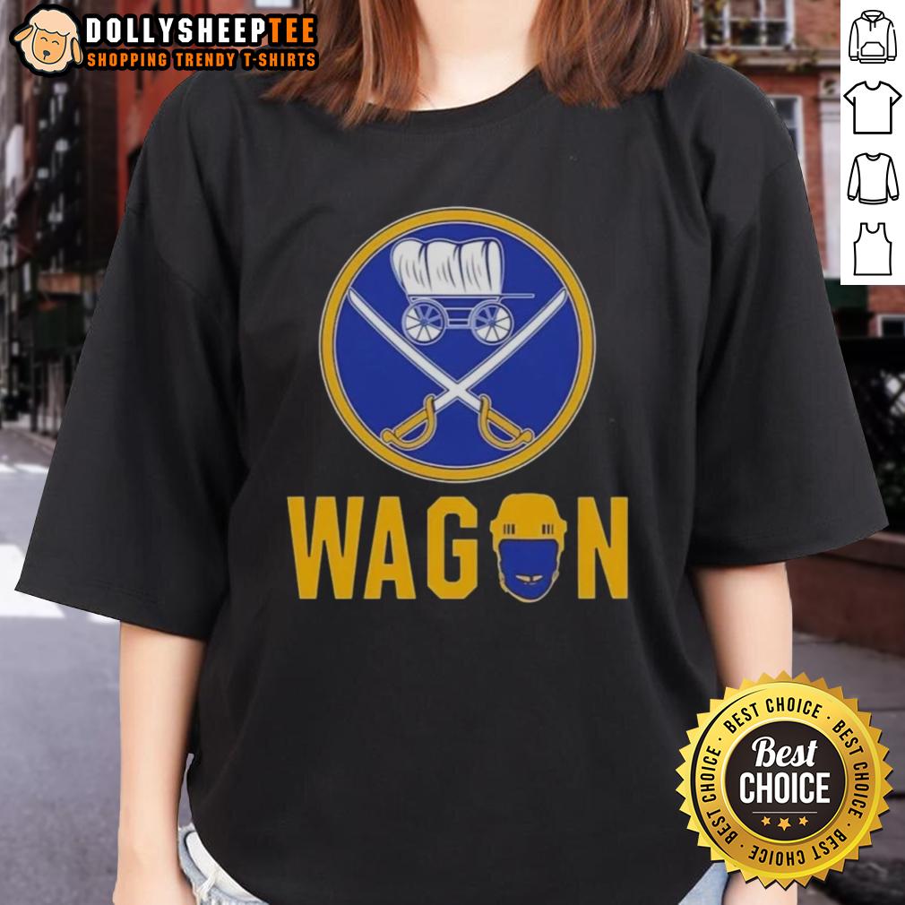 Nice Buffalo Sabres Wagon Logo T-Shirt - Image 3