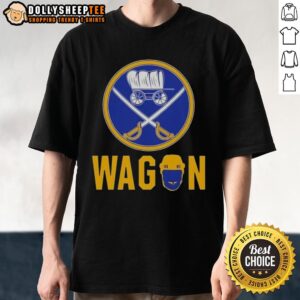 Nice Buffalo Sabres Wagon Logo T-Shirt
