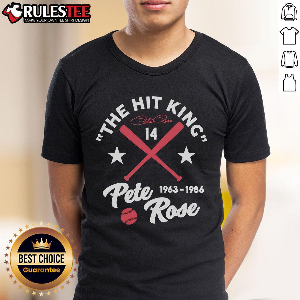 Official The Hit King 1963-1986 Pete Rose T-Shirt