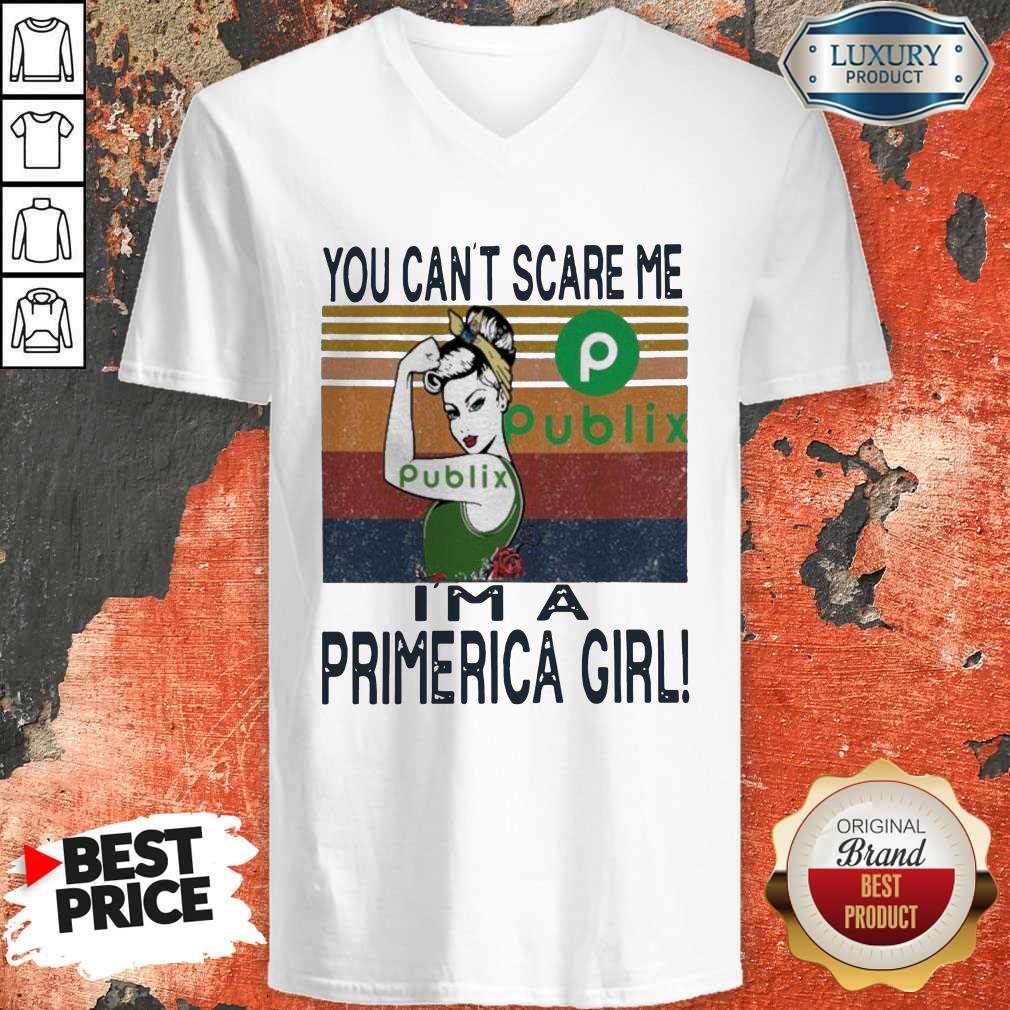 You Can'T Scare Me I'M A Publix Girl Vintage Shirt - Image 2