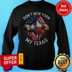 Alternative view of Top Don’t California My Texas American Flag Shirt