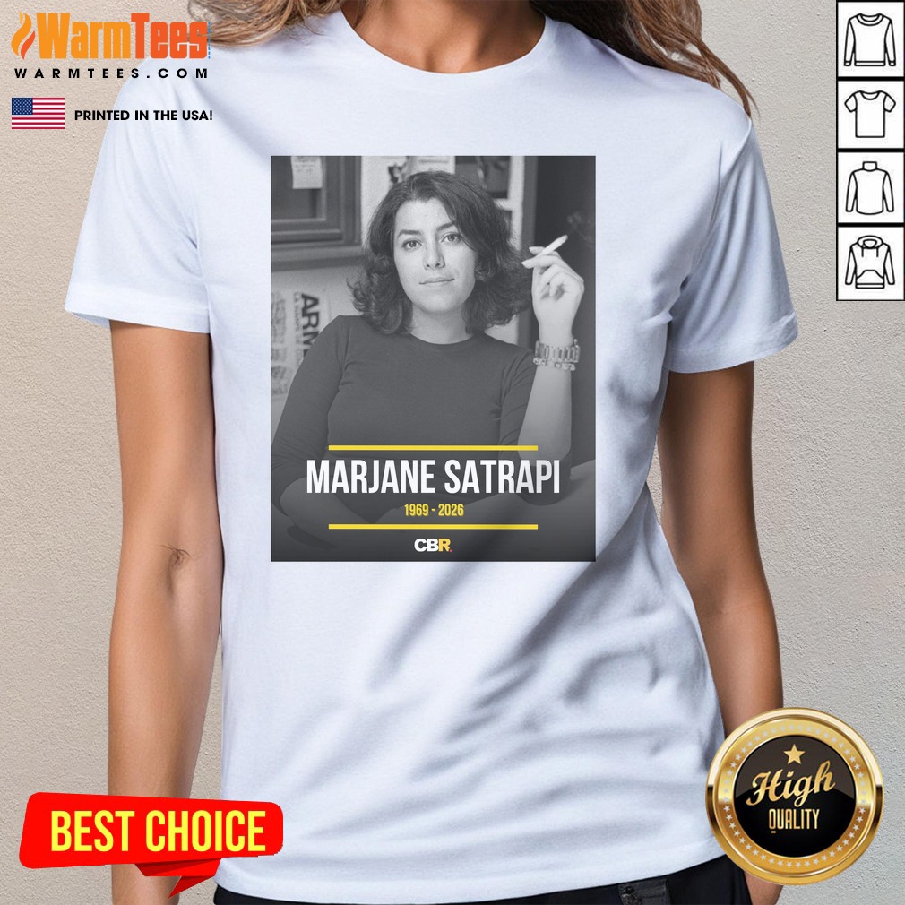 Premium Marjane Satrapi French Iranian Artist Author And Filmmaker Dies At 56 Memorial Tribute Shirt - Image 3