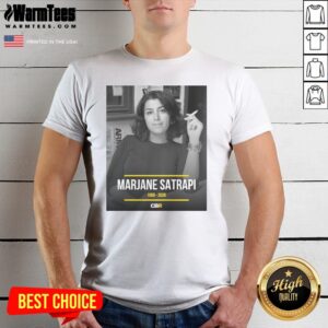 Premium Marjane Satrapi French Iranian Artist Author And Filmmaker Dies At 56 Memorial Tribute Shirt