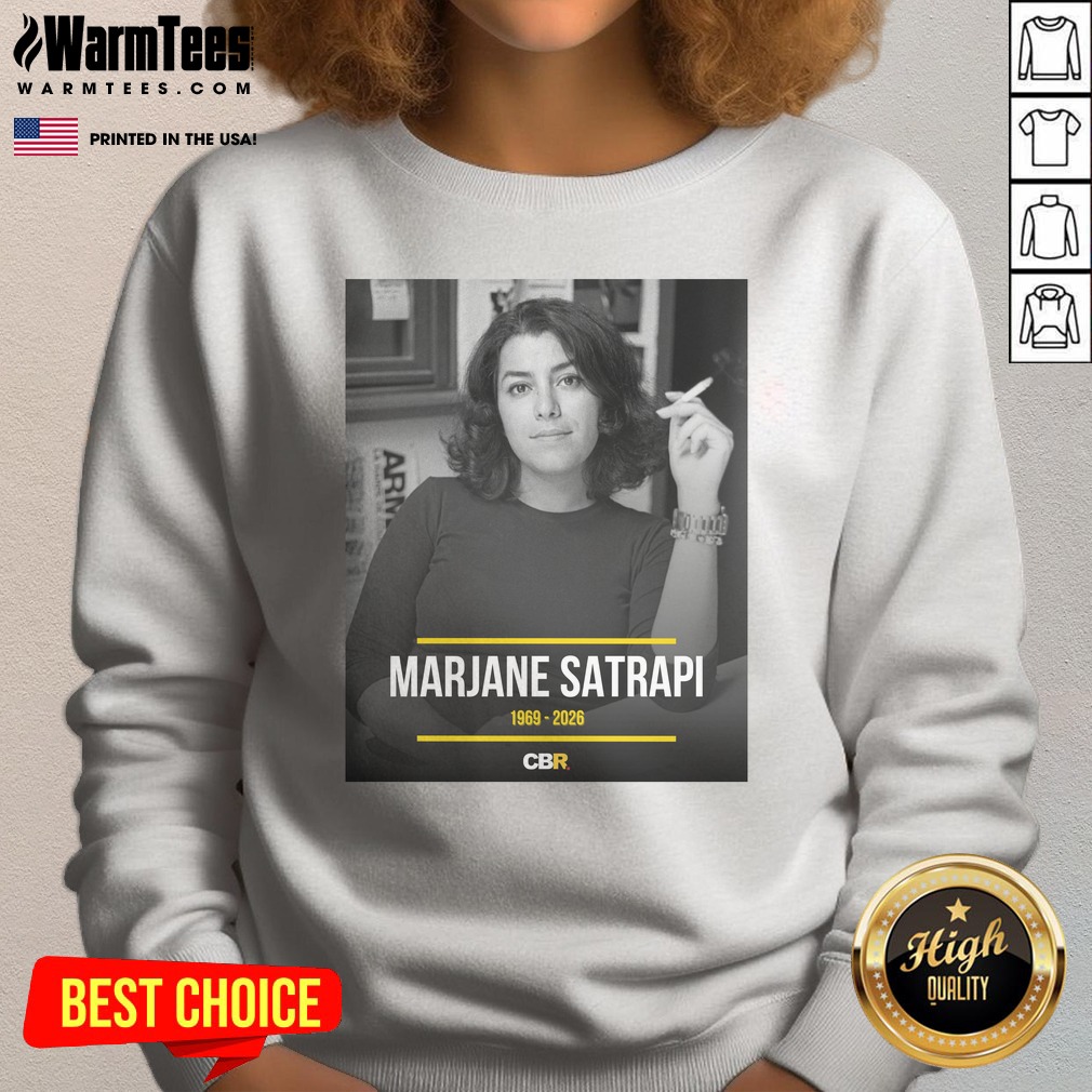 Premium Marjane Satrapi French Iranian Artist Author And Filmmaker Dies At 56 Memorial Tribute Shirt - Image 4