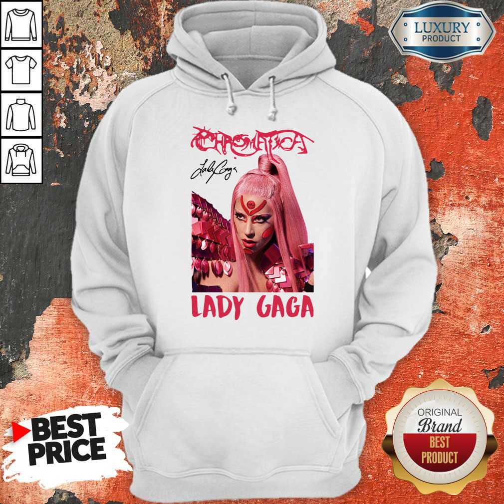 Funny Lady Gaga Chromatica Signature Shirt - Image 3