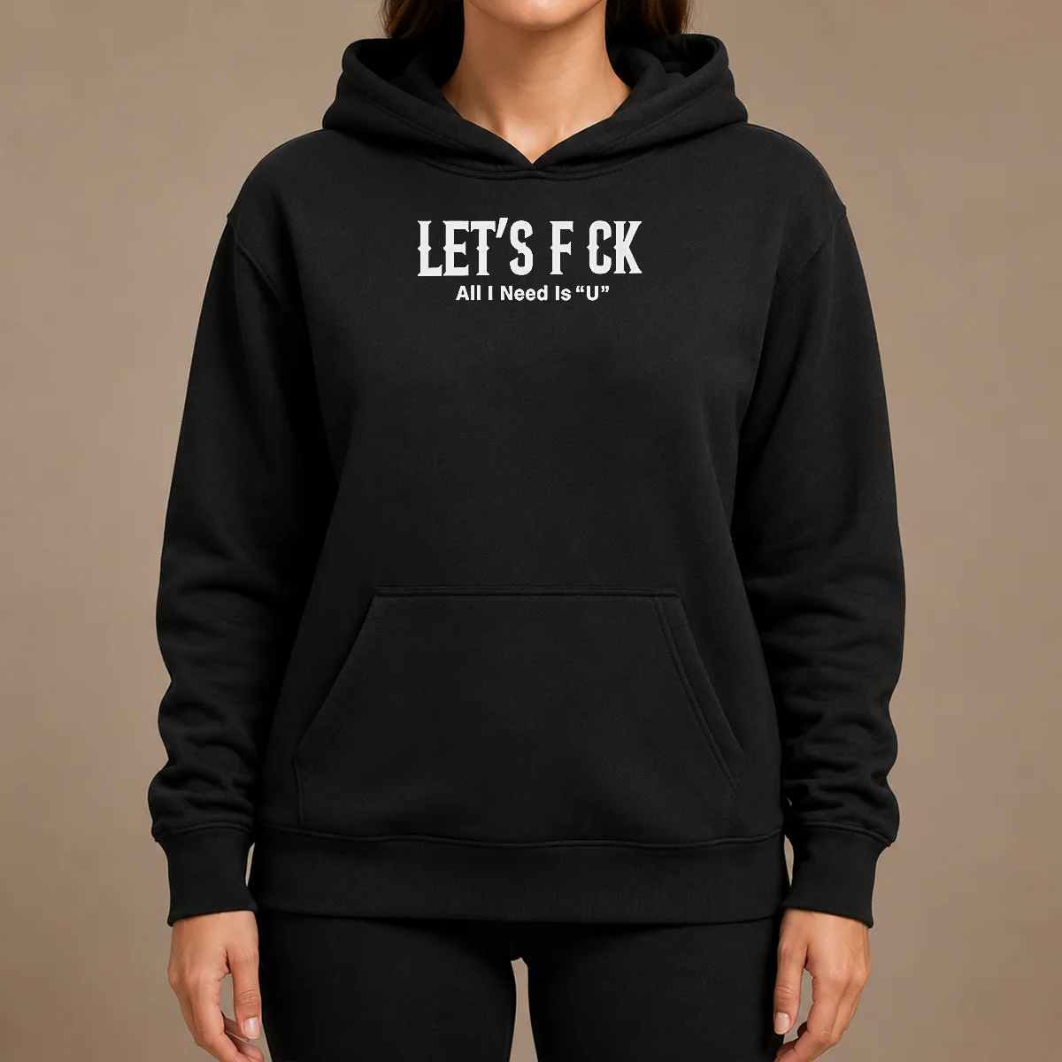 Nice Let's F Ck All I Need Is U Adult Humor Shirt - Image 5