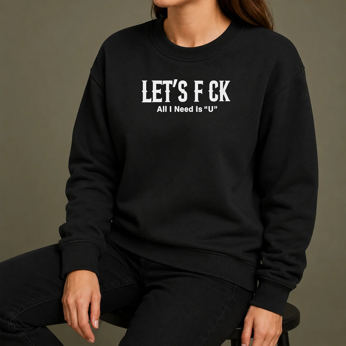 Nice Let's F Ck All I Need Is U Adult Humor Shirt - Image 7