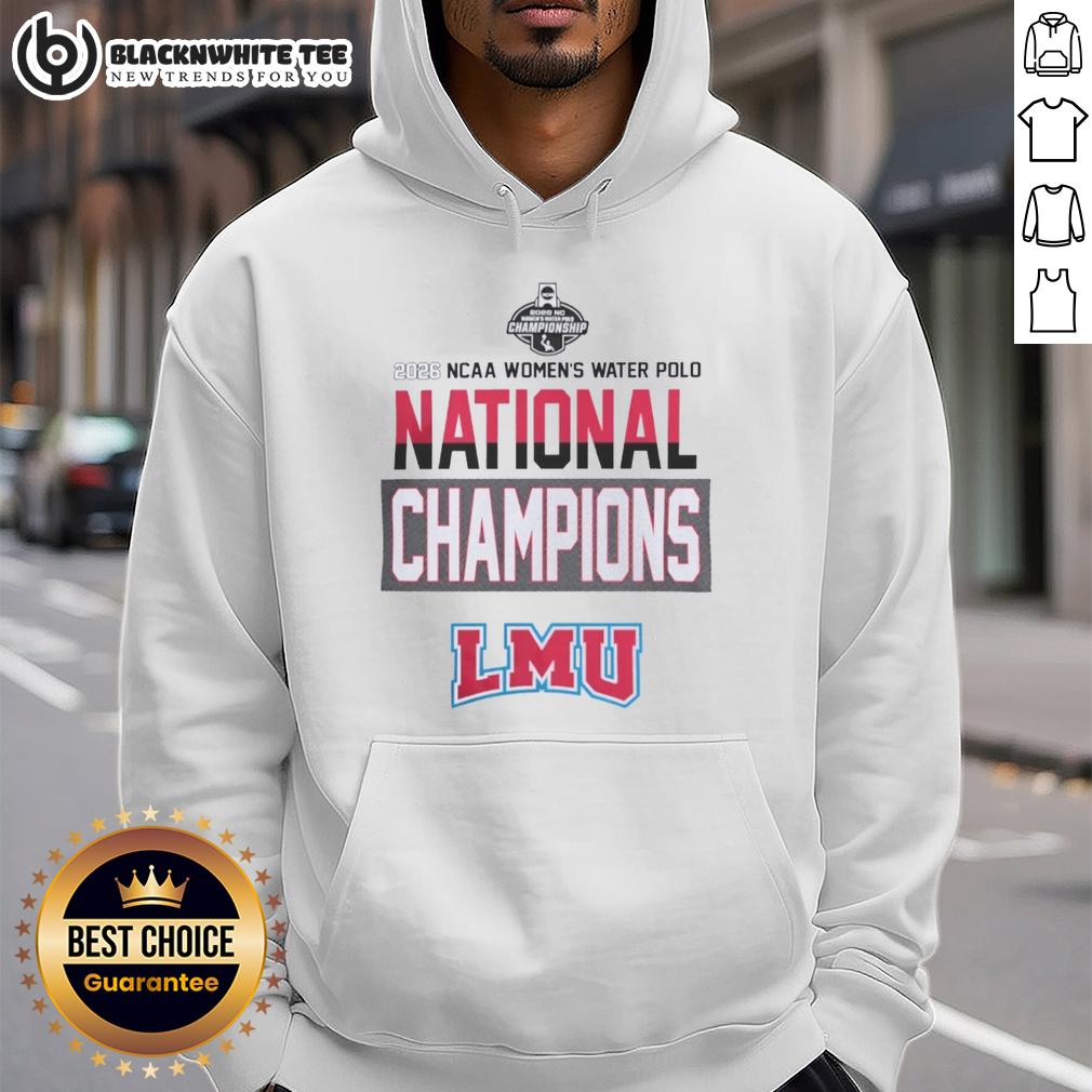 Awesome Loyola Marymount Lions 2026 NC Women's Water Polo National Champions T-Shirt - Image 2