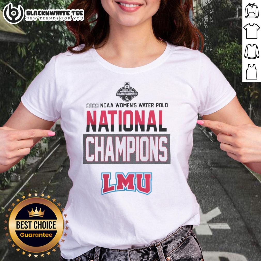Awesome Loyola Marymount Lions 2026 NC Women's Water Polo National Champions T-Shirt - Image 3