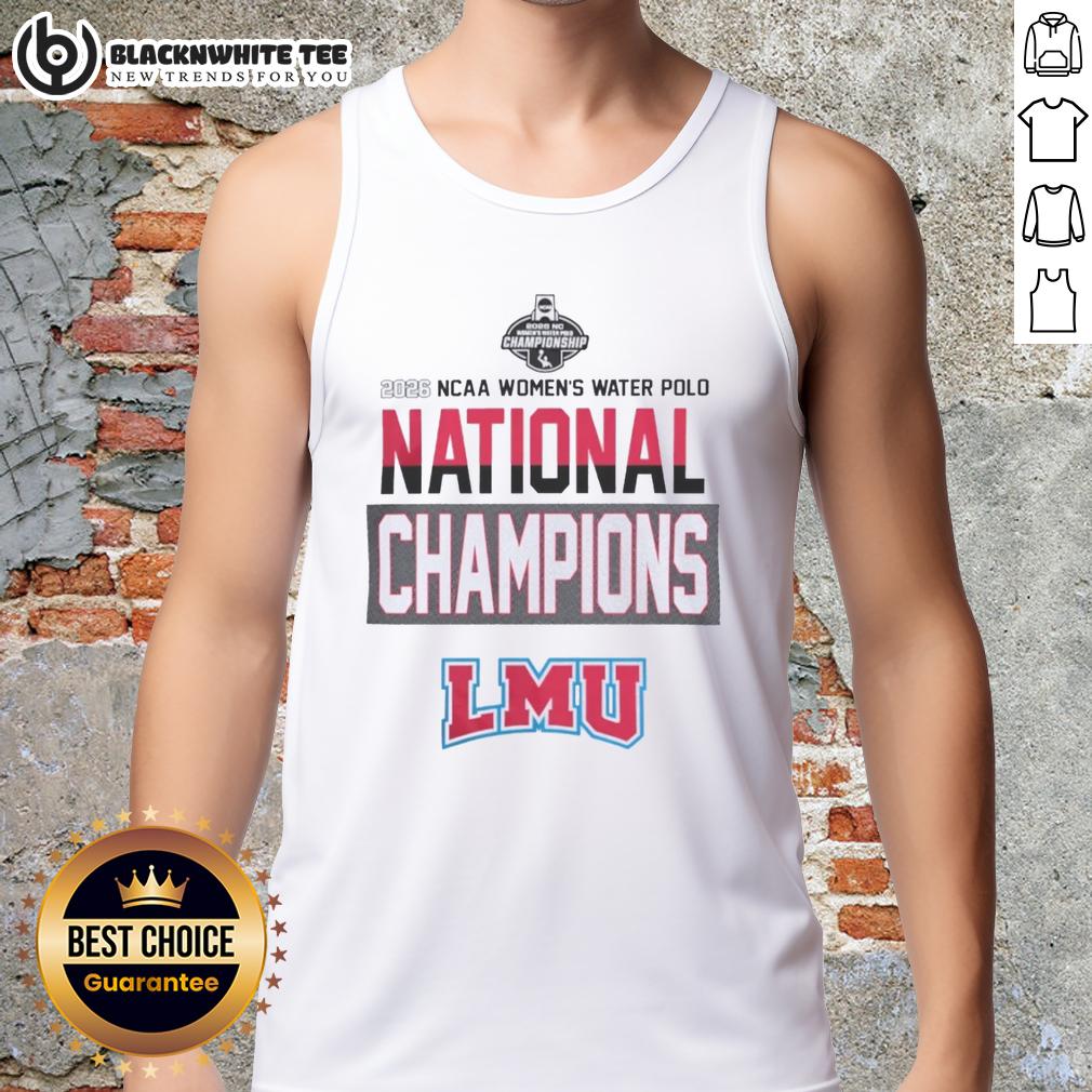 Awesome Loyola Marymount Lions 2026 NC Women's Water Polo National Champions T-Shirt - Image 4