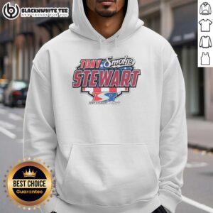 Alternative view of Awesome Nitromall Tony Stewart Smoke Americana T-Shirt