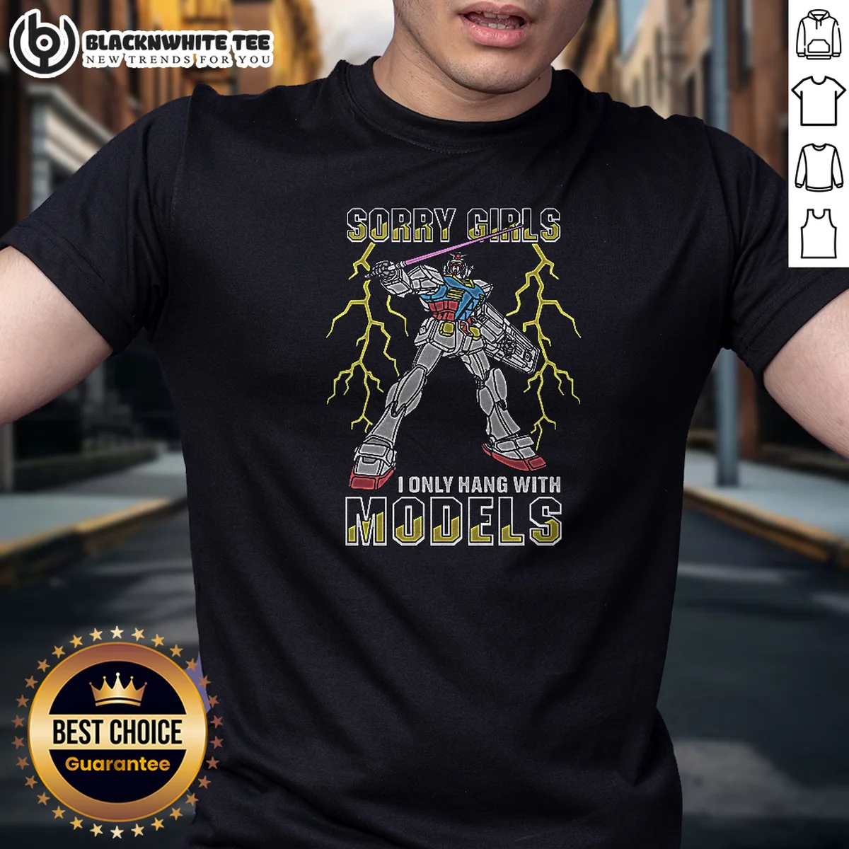 Hot Sorry Girls I Only Hang With Mech Models Shirt