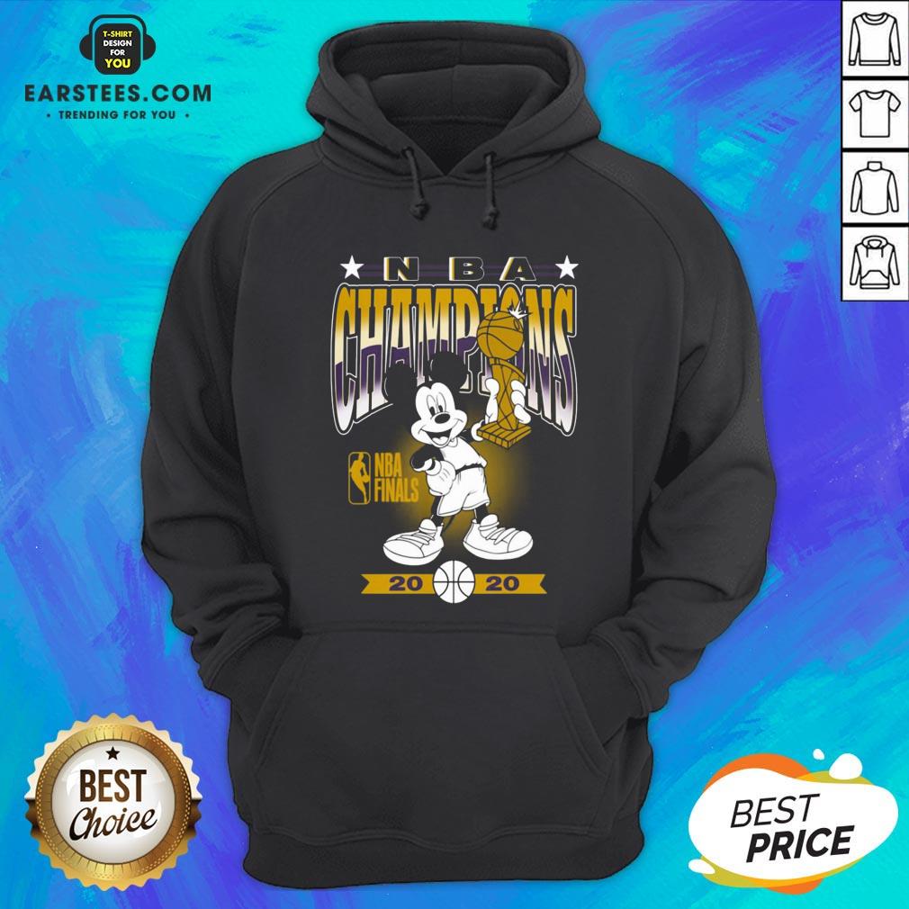 Lakers Mickey Mouse NBA Champions 2020 Shirt - Image 3