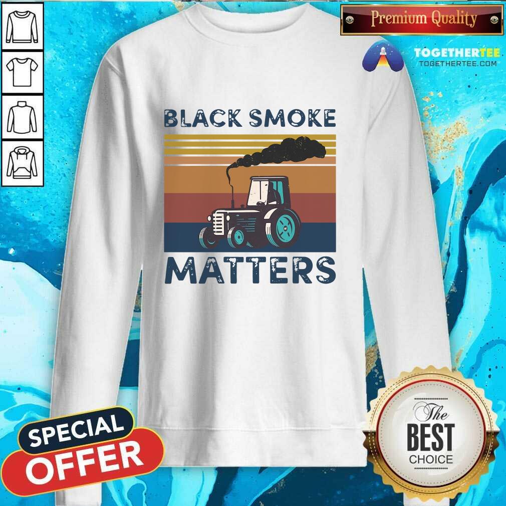 Perfect Black Smoke Matter Vintage Shirt - Image 4