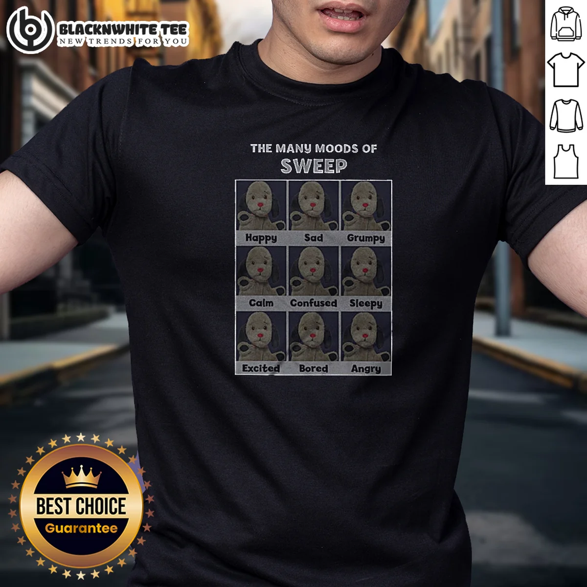 Premium Sooty The Many Moods Of Sweep Shirt
