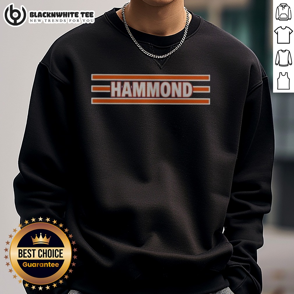 Awesome Hammond Chicago Bears Shirt - Image 4